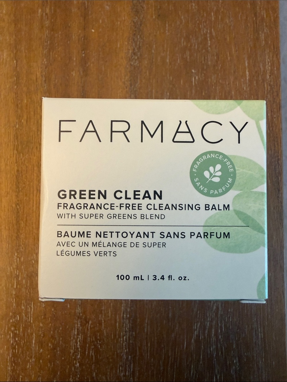 Farmacy Green Clean Cleansing Balm - White & Green Packaging